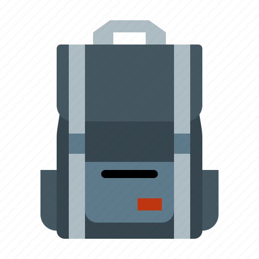 Bagpack, bag, school bag, school icon - Download on Iconfinder