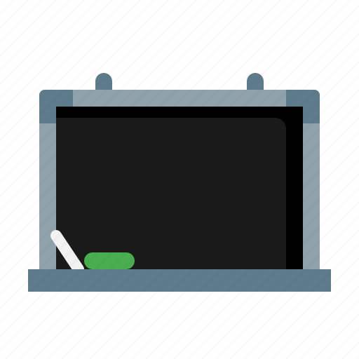 Blackboard, classroom, chalkboard, school icon - Download on Iconfinder