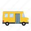 bus, school bus, autobus, transport 