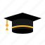 mortarboard, graduate cap, cap, graduation 