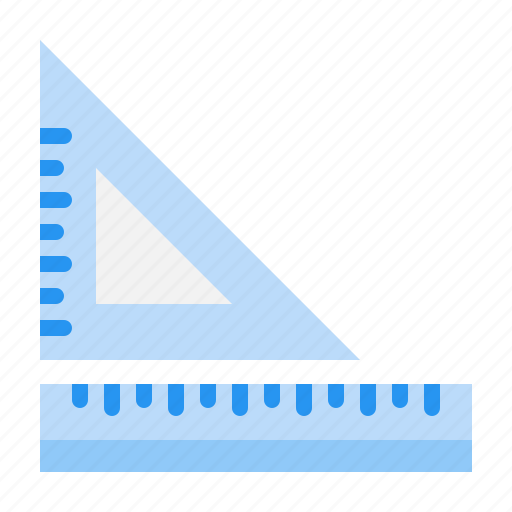 Ruler, stationery, school, tool icon - Download on Iconfinder