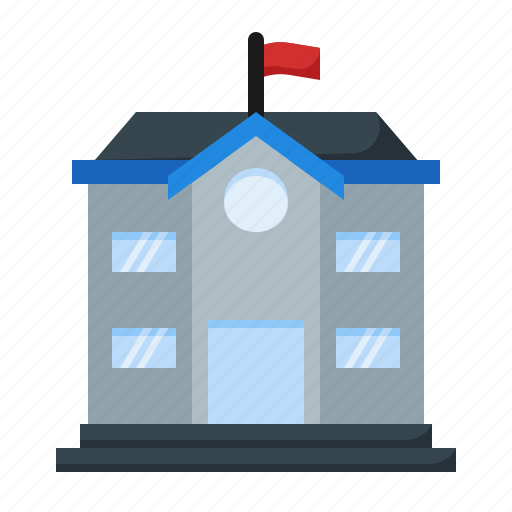 School, building, university, architecture icon - Download on Iconfinder