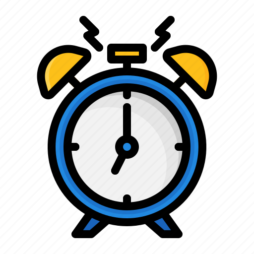 Alarm, clock, time, bell icon - Download on Iconfinder