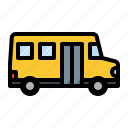 school bus, bus, transportation, car