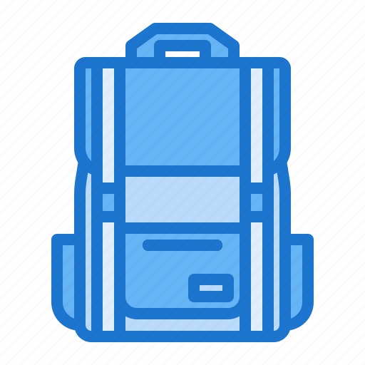 Bagpack, school bag, briefcase, bag icon - Download on Iconfinder