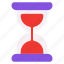hourglass, sandglass, sand timer, wait, deadline 