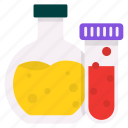 flask, laboratory, research, chemical