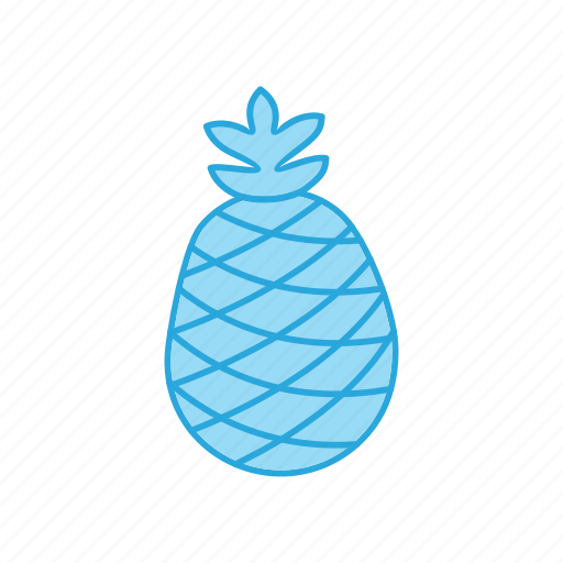 Food, fruit, pineapple, tropical icon - Download on Iconfinder