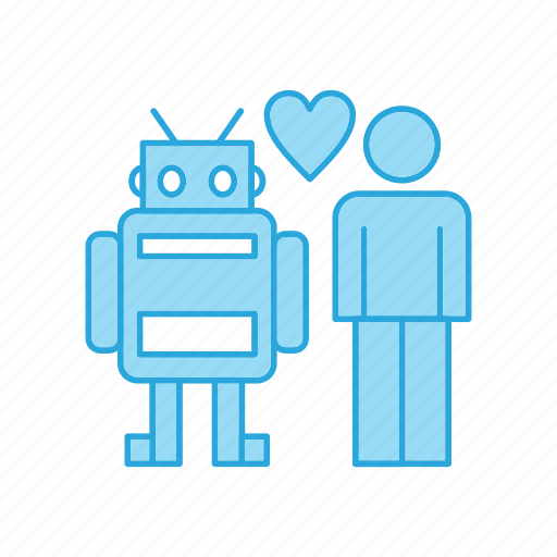 Fashion, love, man, robot icon - Download on Iconfinder