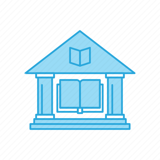 Building, education, library, school icon - Download on Iconfinder