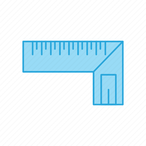 Carpenter, measuring, ruler, scale, square, try icon - Download on Iconfinder