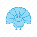 bird, thanksgiving, turkey