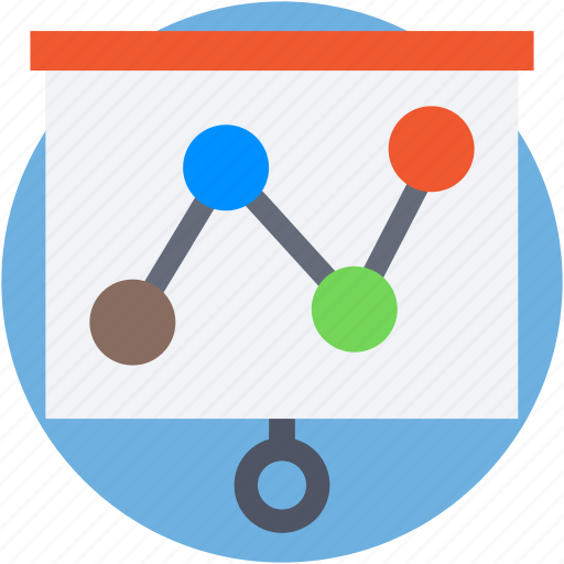 Analytics, diagram, infographics, line chart, progress graph icon - Download on Iconfinder