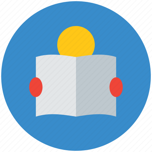Education, holding book, reading, reading book, student, studying icon - Download on Iconfinder
