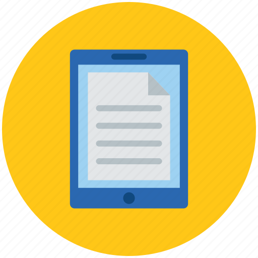 Documents, notes, online documents, paper pad, papers, toughpad icon - Download on Iconfinder