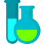 flasks, chemical, experiment, laboratory, research, test, tube 