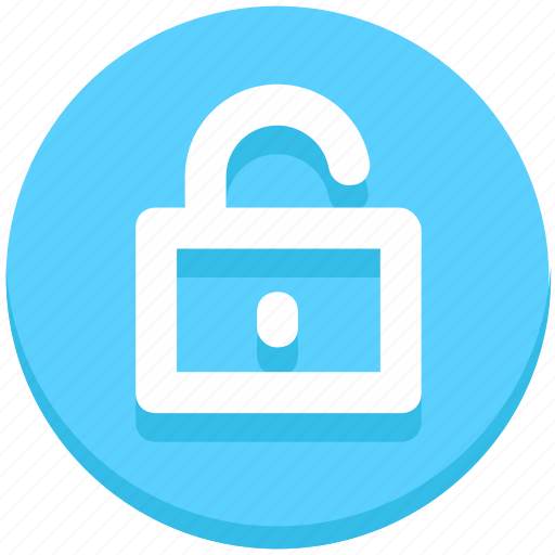 Access, education, opened, padlock, unlock icon - Download on Iconfinder