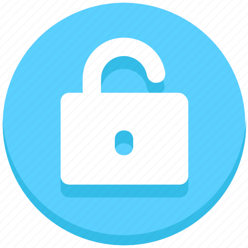Access, education, opened, padlock, unlock icon - Download on Iconfinder