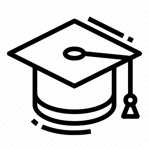 Education, graduate, graduation, hat icon - Download on Iconfinder
