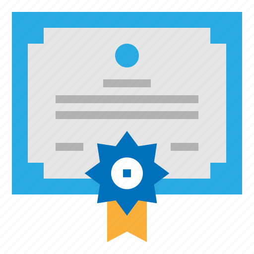 Certificate, certification, education, success icon - Download on Iconfinder