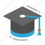 education, graduate, graduation, hat 