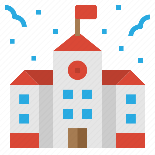 Building, college, education, school icon - Download on Iconfinder