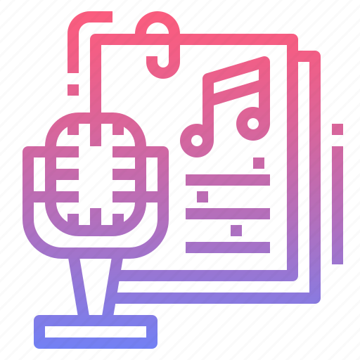Microphone, music, note, sound icon - Download on Iconfinder