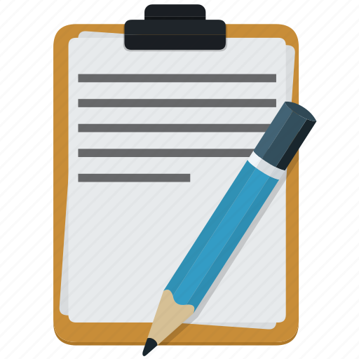 List, notes, pencil, writing icon - Download on Iconfinder