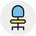 chair, furniture, office chair, school chair, seat, student chair 