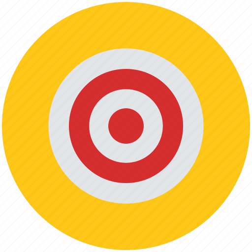 Aim, bullseye, business aim, dart, goal, investment, target icon - Download on Iconfinder