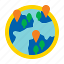 earth, geography, globe, location