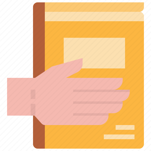 Book, books, education, hand, open, reading, study icon - Download on Iconfinder