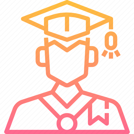 Avatar, graduation, man, profile, student, user icon - Download on Iconfinder