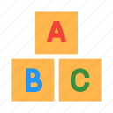 abc, cubes, alphabet, blocks, education, keyboard, letter