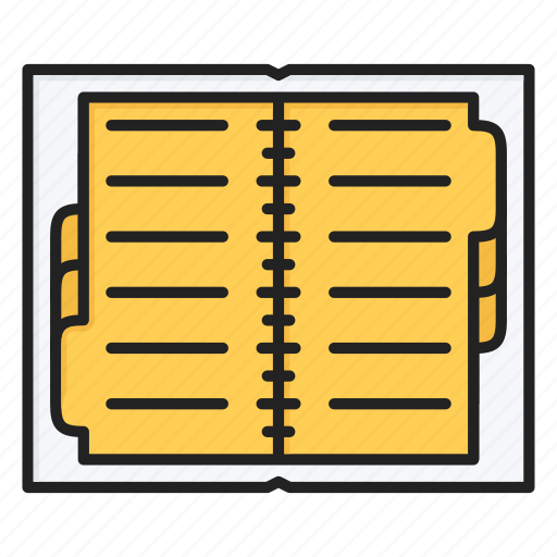Contacts, diary, journal, notes icon - Download on Iconfinder
