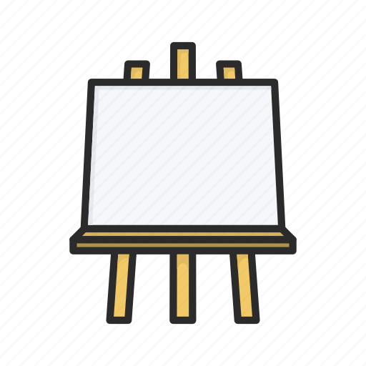 Art, canvas, drawing, easel, painting icon - Download on Iconfinder