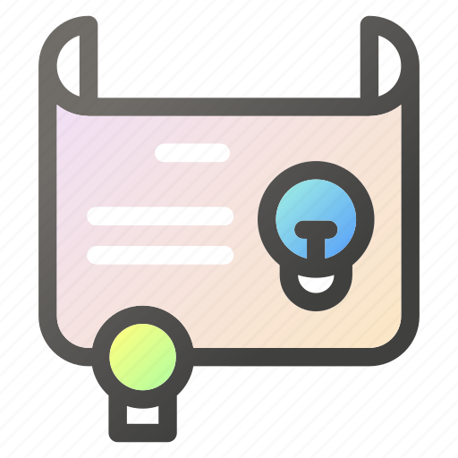 Education, learn, patent, school, study icon - Download on Iconfinder