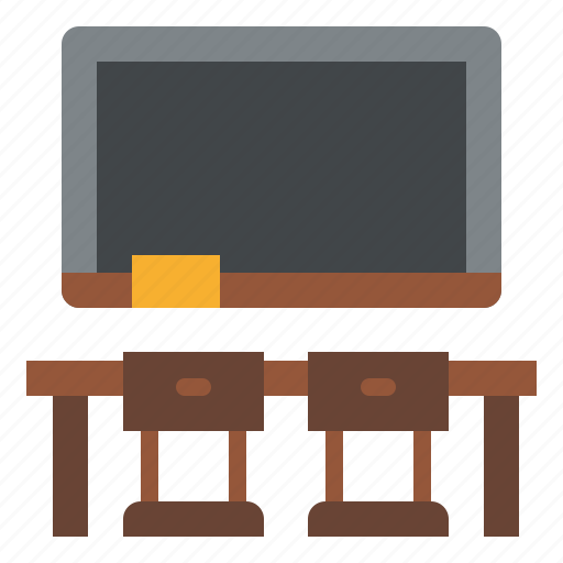 Blackborad, class, classroom, table icon - Download on Iconfinder