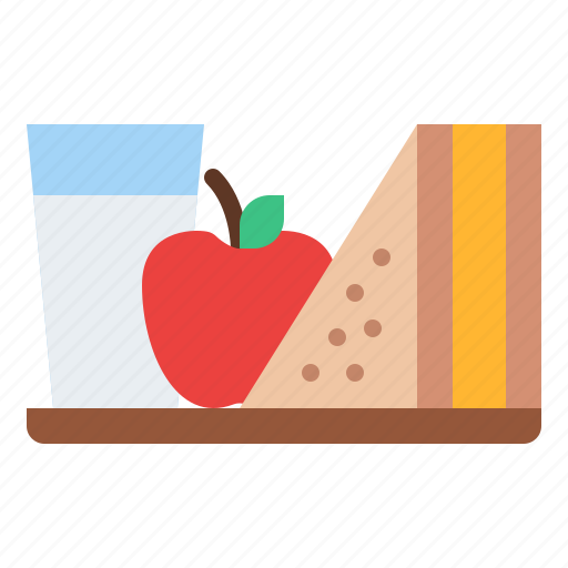 Breakfast, food, school icon - Download on Iconfinder