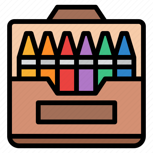 Art, color, crayons, paint icon - Download on Iconfinder