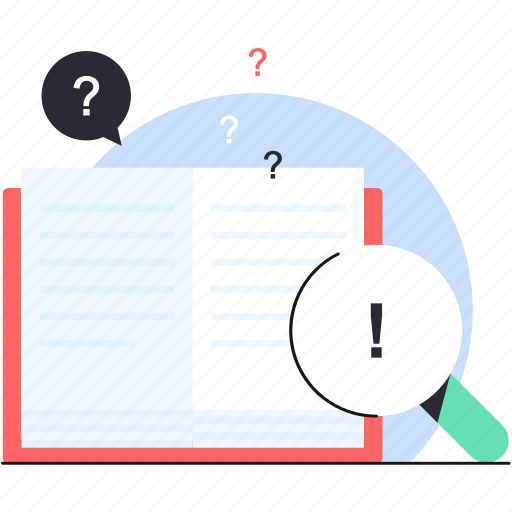 Education, finding, know how, qna, questionnaire, questions, questions and answers icon - Download on Iconfinder