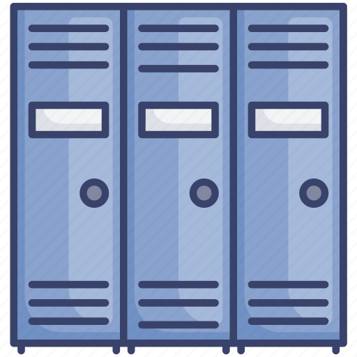 Education, gym, locker, lockers, school, storage icon - Download on Iconfinder
