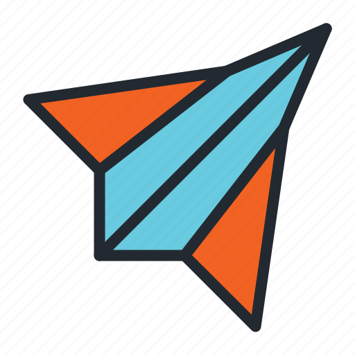 Paper, paperplane, plane, play icon - Download on Iconfinder