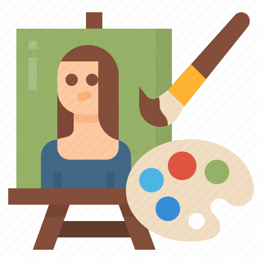 Drawing, art, painting, picture, frame icon - Download on Iconfinder