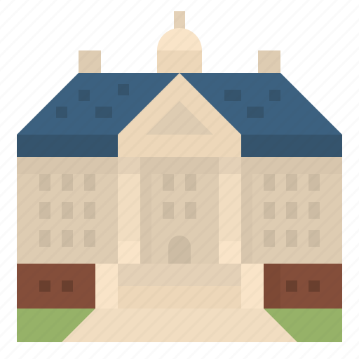 Architecture, college, building, education, school icon - Download on Iconfinder