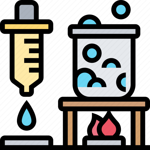 Chemistry, substances, reaction, experiment, science icon - Download on Iconfinder