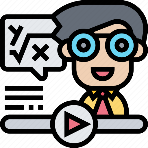 Tutorial, teaching, instructor, classroom, lecture icon - Download on Iconfinder