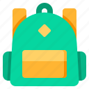 school, bag, backpack, education, student