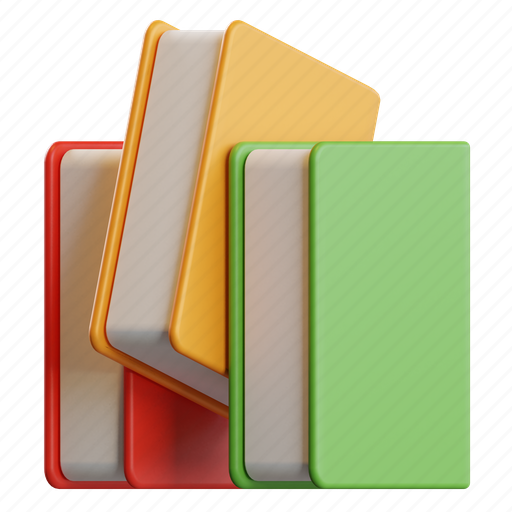 Book, reading, school, education, library 3D illustration - Download on Iconfinder