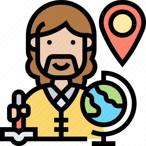 Geography, class, globe, lesson, education icon - Download on Iconfinder